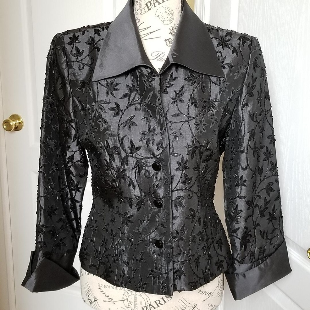 Js Collection Evening Jacket/Blouse - image 1